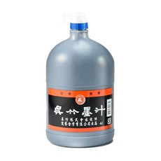 【Kuretake 日本吳竹】書法 國畫 專用 墨汁 4公升 / 瓶 FA01400001, 1個, 4L
