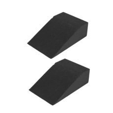 높은 힐 스쿼트 및 데드리프트용 웨지 블록 2개 팩 - 이동성 균형 강도 향상 미끄럼 방지