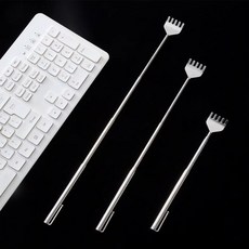 접이식 마사지 안테나효자손 길이조절 안테나 효자손 스텐 스테인레스 미니 등긁개 휴대용 최대, 본상품