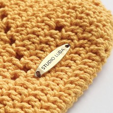 나만의 로고 각인 금속 라벨 제작 각인, 1개, 골드