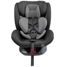 아이리스 플라자 R129 어린이 시트 신생아로부터 ISOFIX 회전식 라이트 그레이