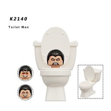 스키비디 토일렛 피규어 세트, 1개, [K2140] 변기