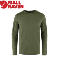 Fjallraven 男 Abisko Wool 長袖羊毛排汗衣