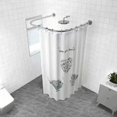 U자형 커튼봉 ㄷ자 스텐 단품 커튼봉 타공