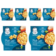 거버 픽-업 라비올리 면 어린이 식품 170g, 6개