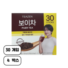 티젠 보이차 추출분말, 1.8g, 30개입, 4개