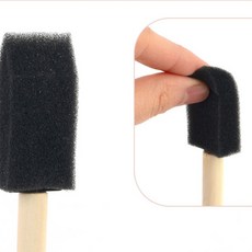 모아천일 스폰지 붓 2.5CM 페인트칠도구 막붓 스펀지붓 페인트도구, 1개