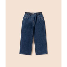 빈폴 키즈 빈폴 BEANPOLE KIDS 여아 미드톤 세미 와이드 데님 팬츠 블루 (BI6121G02P)