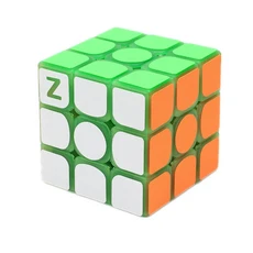 Zcube 어둠 속에서 빛나는 3x3x3 매직 스피드 큐브 퍼즐 Cubo Magico 전문 학습 및 교육 클래식 장난감 큐브, 02 Glow in Dark Green, 1개, 02 Glow in Dark Green