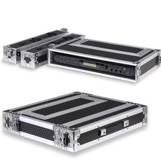 음향장비 랙 케이스 콘서트 행사 1U 보관함 마이크 수납함 콘솔 박스 수신기 알루미늄, 1개