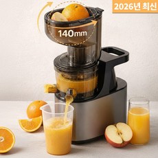 씽크라이프 가정용 저속 야채 과일 착즙기 자동 초대형 투입구 녹즙기 당근 오렌지 착즙기, 블랙, 블랙, 세트B