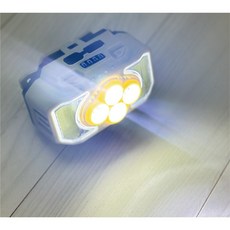 헤베크로노스 디제이디 LED 충전식 캠핑 야간 라이딩 등산 가볍고 밝은 휴대용 랜턴 겸용 헤드랜턴 815, 단품, 1개