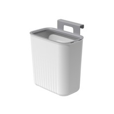 生活采家 壁掛廚餘垃圾筒 2入組 白色 9公升 壁掛垃圾桶 廚房垃圾桶 廚餘桶 廁所垃圾桶