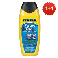 1+1 레인엑스 익스트림 클린 글라스 앤 플라스틱-355ml 5080217 유리 헤드라이트 크리너