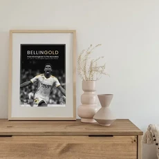 축구 스타 Jude Bellingham 포스터 미적 캔버스 벽 예술 홈 장식 거실 침실 세련된 인쇄 그림, 01 20x30cm No Frame, 10 P7