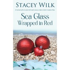 (英文圖書)Sea Glass Wrapped in Red 平裝版, Stacey Wilk, English, Paperback