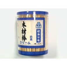 巧益 木材棒 奶油口味 200g, 1個, 奶油