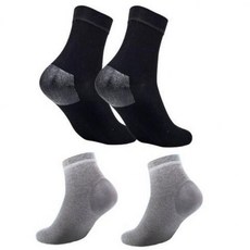 JU 실리콘 발촉촉 양말 실리콘처리 중목 보습 남성 여성 뒤꿈치, 여성그레이