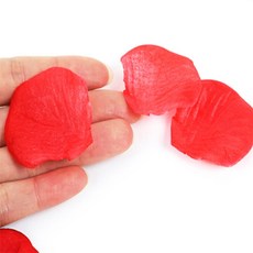 도하지몰 컬러조화꽃잎 100P 브라이덜샤워소품, 레드