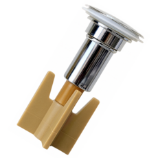 윤잇템 세면대 부속품 물마개 팝업 배수구 배수관 원터치 자동 폽업 교체, 1개