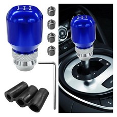 DUSCOKE Universal Aluminum Alloy 5 Speed Manual Gear Shift Knob – Automotive Adjustable Stick Shif, DUSCOKE Universal Aluminum All, Colorful