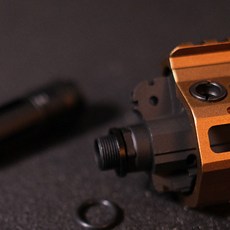 |건스토리| 알루미늄 컬러 C링 7종 (O링 포함), 1개, 블랙