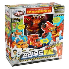 헬로카봇 프라우드 제트 변신로봇, 혼합 색상, 1개