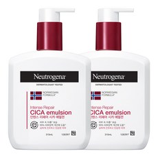 뉴트로지나 인텐스 리페어 시카 에멀젼 바디로션 (플로럴향), 2개, 310ml