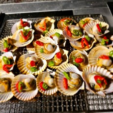 바다의품격 통영 선별 제철 홍 가리비 2kg, 1개, 3kg