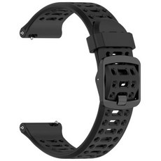 Coros Pace 3 스마트 시계 손목 밴드 팔찌 Pace3 교체 용 액세서리 케이스 벨트 기존 실리콘 스트랩, Black