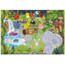 헤이이츠미 10000 아트 퍼즐 96 PCS 6종 세트 직소 육아 장난감 출산 용품 어린이 창의력, 10000 아트퍼즐96P-스페이스(2501-4)