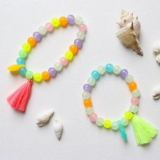 아트박스/도토리클래스 투명 야광 팔찌 10set, 1개