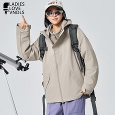 LADIES LOVE VNDLS 三合一 戶外 運動外套 潮流 衝鋒衣