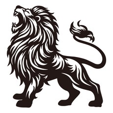 베베오디 열전사 스티커 사자 전사지 옷 의류 티셔츠 스티커, 1개, 검정