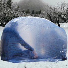 초경량 비닐쉘터 캠핑 등산 겨울캠핑준비물 비닐텐트