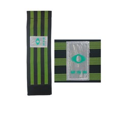 [아우트_61]찍찍이형 형 녹색 각반 건축현장아대 1세트