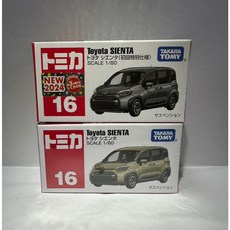TOMICA 多美小汽車 NO.16 豐田 SIENTA 初回特別式樣, 1個