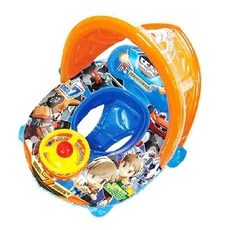 또봇 파라솔 쿠션보행기(16) 유아 튜브 물놀이용품, 상세페이지 참조, 1개