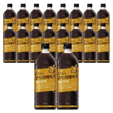 칸타타 콘트라베이스 콜드브루 블랙, 900ml, 18개
