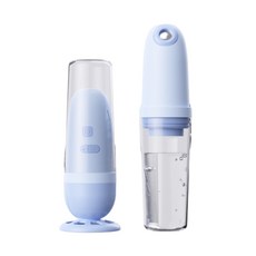 qxq 手提式潔身器 三段式沖洗, qxq - 01私處清洗器 PP清洗器 藍色 中文包裝, 簡易配送