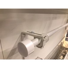 IKEA BETYDLIG 窗簾配件組 支撐架, 1個, 白色,窗簾桿Ø1.9/120-210公分需郵寄