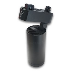 금호전기 번개표 LED 원통형 레일조명 10W (블랙/주백색) 레일등 트랙등, 1개, 주백색