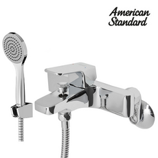 아메리칸스탠다드 큐브P 벽붙이 샤워 욕조 수전 크롬 FB2811, 1개
