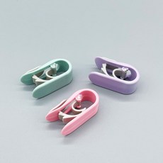 침구단품 고정클립 시트커버 정리툴, 퍼플