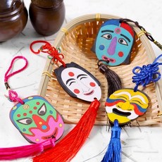 팬시우드 전통탈만들기(매듭노리개 포함)