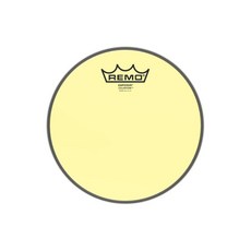 REMO EMPEROR COLORTONE DRUM HEAD be-0310-ct-ye, 1개