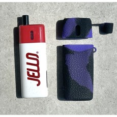 헬베이프 젤로 케이스 실리콘 탑캡 위생캡, 1개, 블랙퍼플