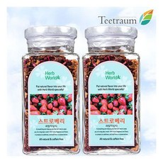 teetraum 과일믹싱티 스트로베리 70g x 2ea, 2개, 2개입