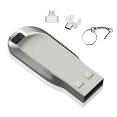 USB 3.0 金屬隨身碟，高速傳輸，堅固耐用，小巧便攜，多容量選擇, 1個, 2TB