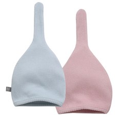 그린베베 국내생산 삼각골지 아기모자